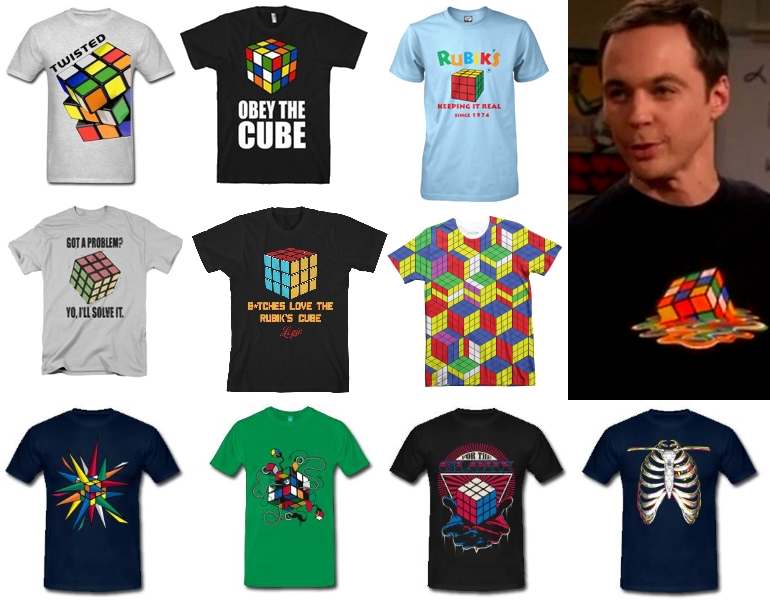 rubiks t-shirts