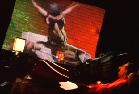 Genesis  Land Of Confusion music video rubiks cube scene