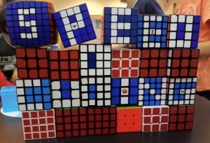 speedcubing rubiks pixel art