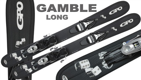 GPO Snowblades Skiboards 99cm