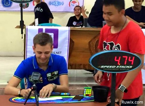 Mats Valk 4.74 seconds