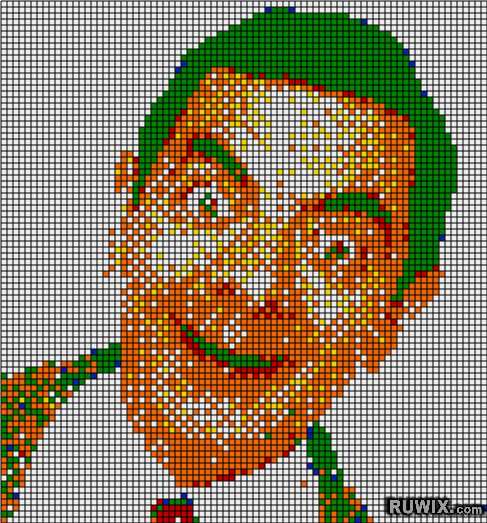 rubiks mosaic bean mr