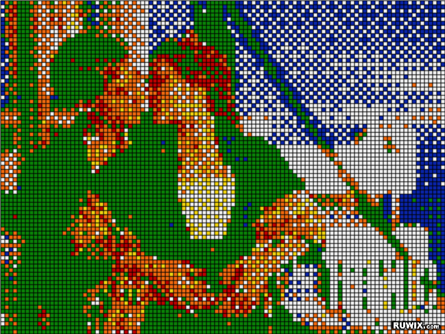 rubiks mosaic titanic