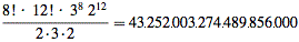 number of rubiks cube permutations