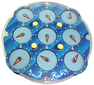 Solution of the Rubik's Clock