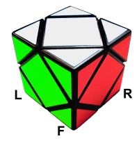 Skewb twisty puzzle official notation