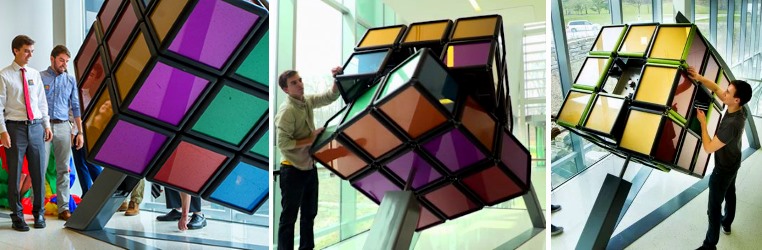 university of michigan rubiks cube